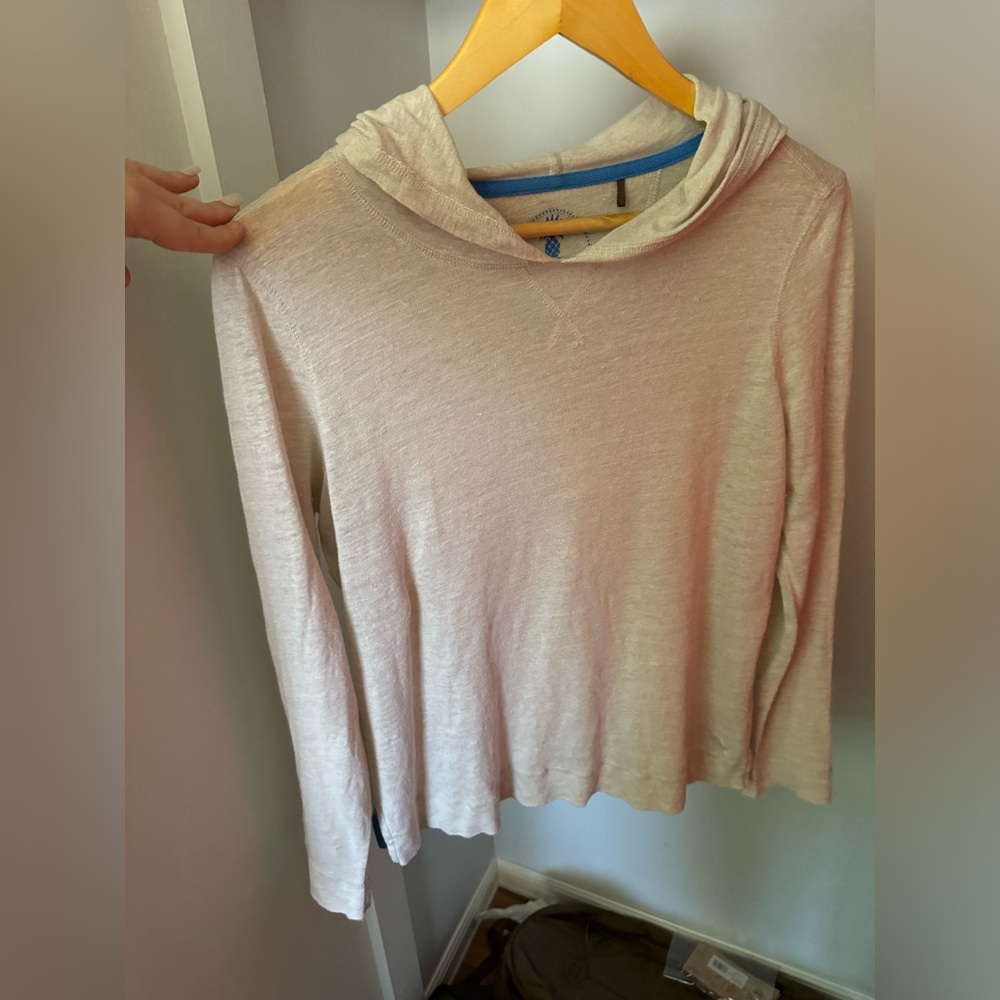 Tommy Bahama 100% linen hoodie women’s size medium